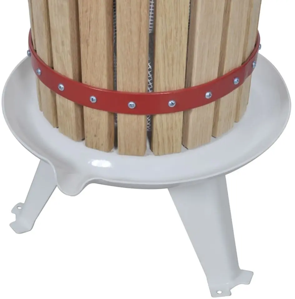 Ручной пресс VidaXL 142791 6l (Wood) - 3