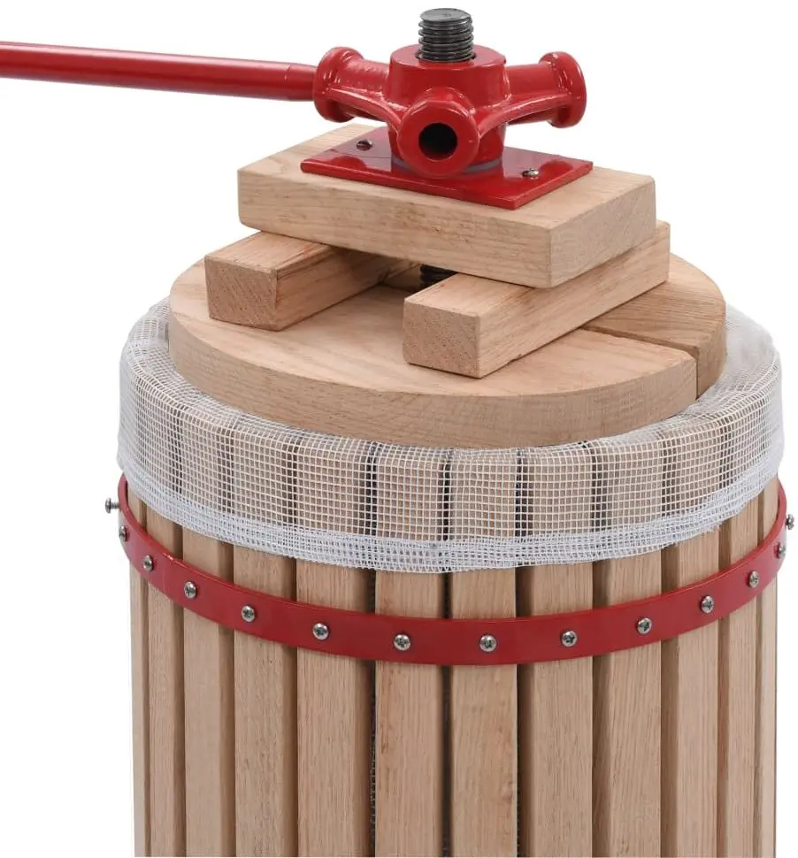 Ручной пресс VidaXL 144744 24l (Wood) - 2