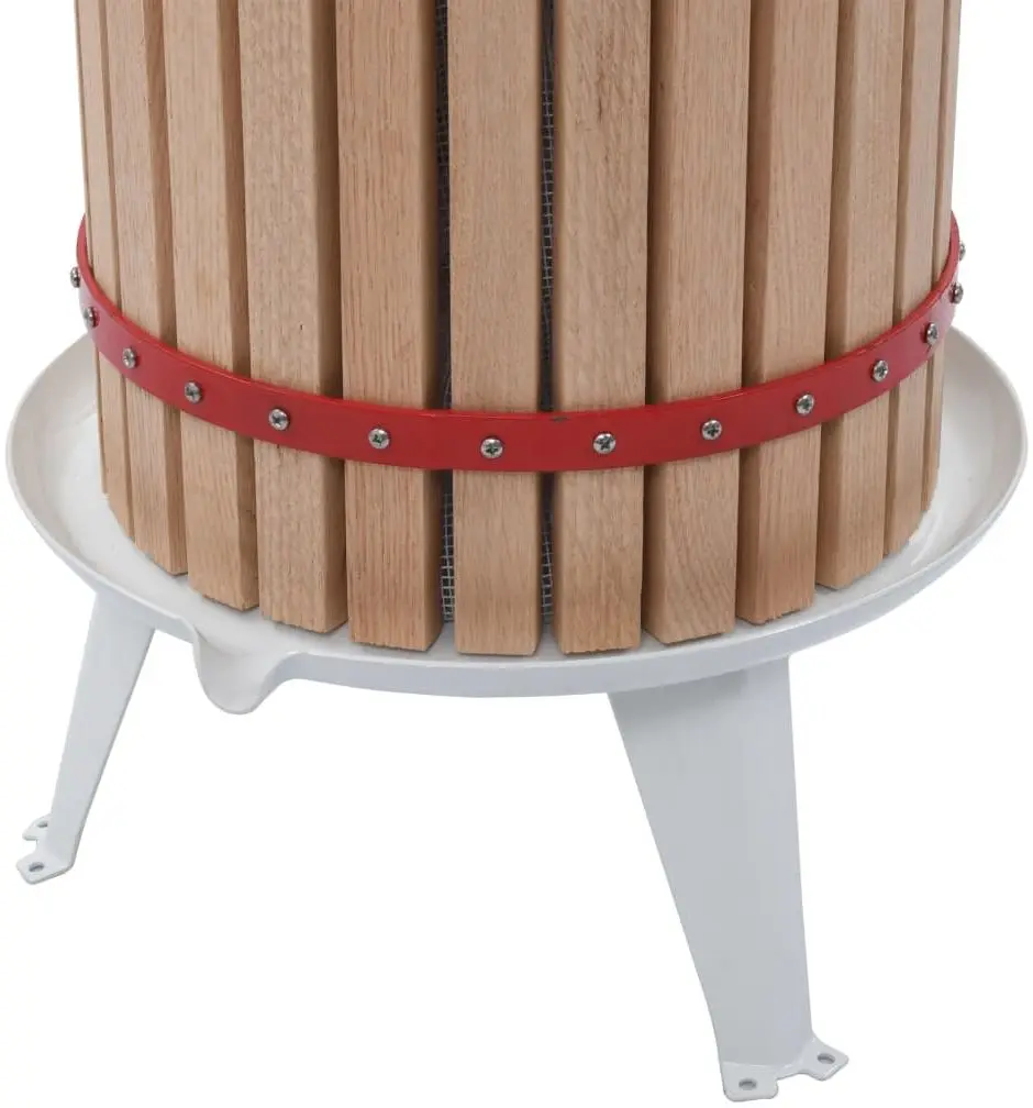 Ручной пресс VidaXL 144744 24l (Wood) - 3