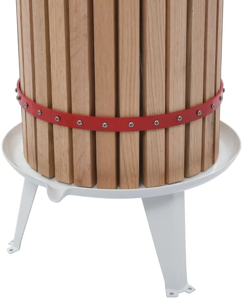 Ручной пресс VidaXL 144745 30l (Wood) - 2