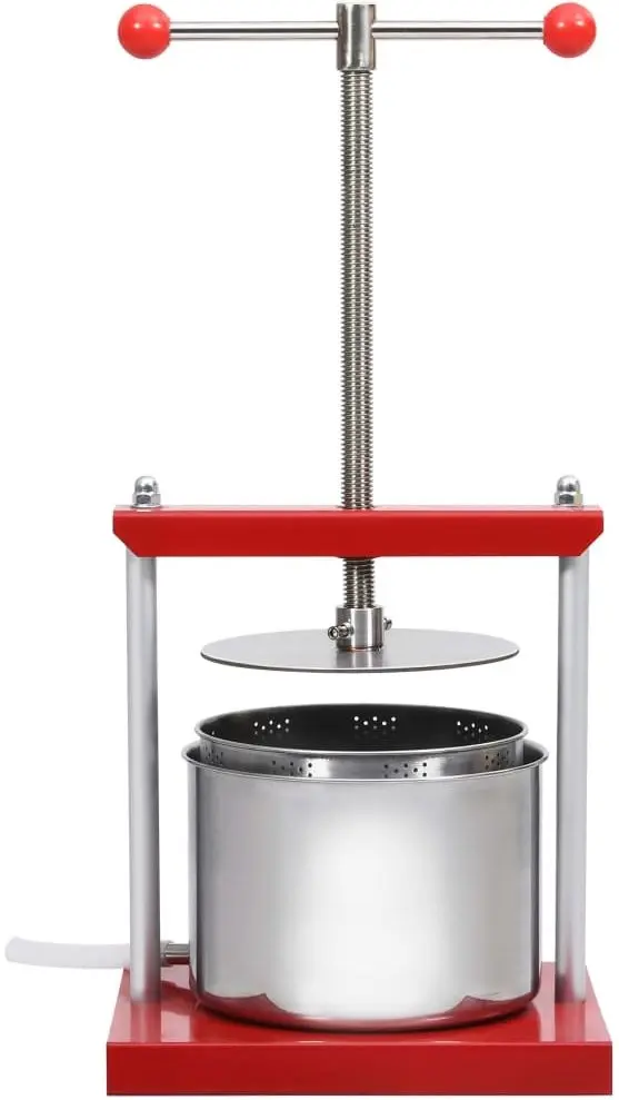 Teasc manual VidaXL 146897 6l (Inox/Red) - 2