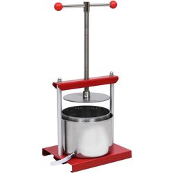 Teasc manual VidaXL 146897 6l (Inox/Red)