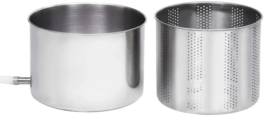 Teasc manual VidaXL 146897 6l (Inox/Red) - 6