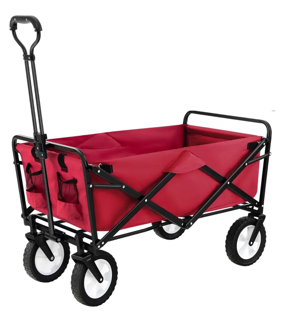 Carucior de gradina Costway NP11502RE (Red)