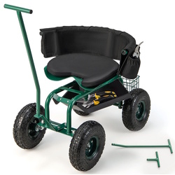 Садовый стул-тележка Costway GT4031GN (Green) Thumb