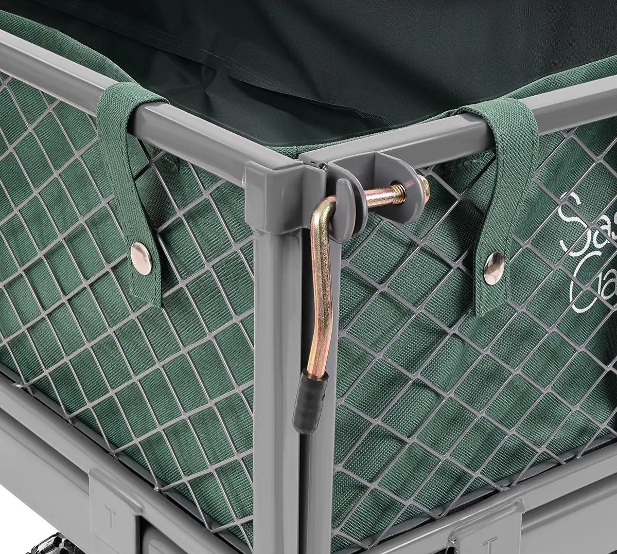 Carucior de gradina Saska Garden 1060743 (Green)