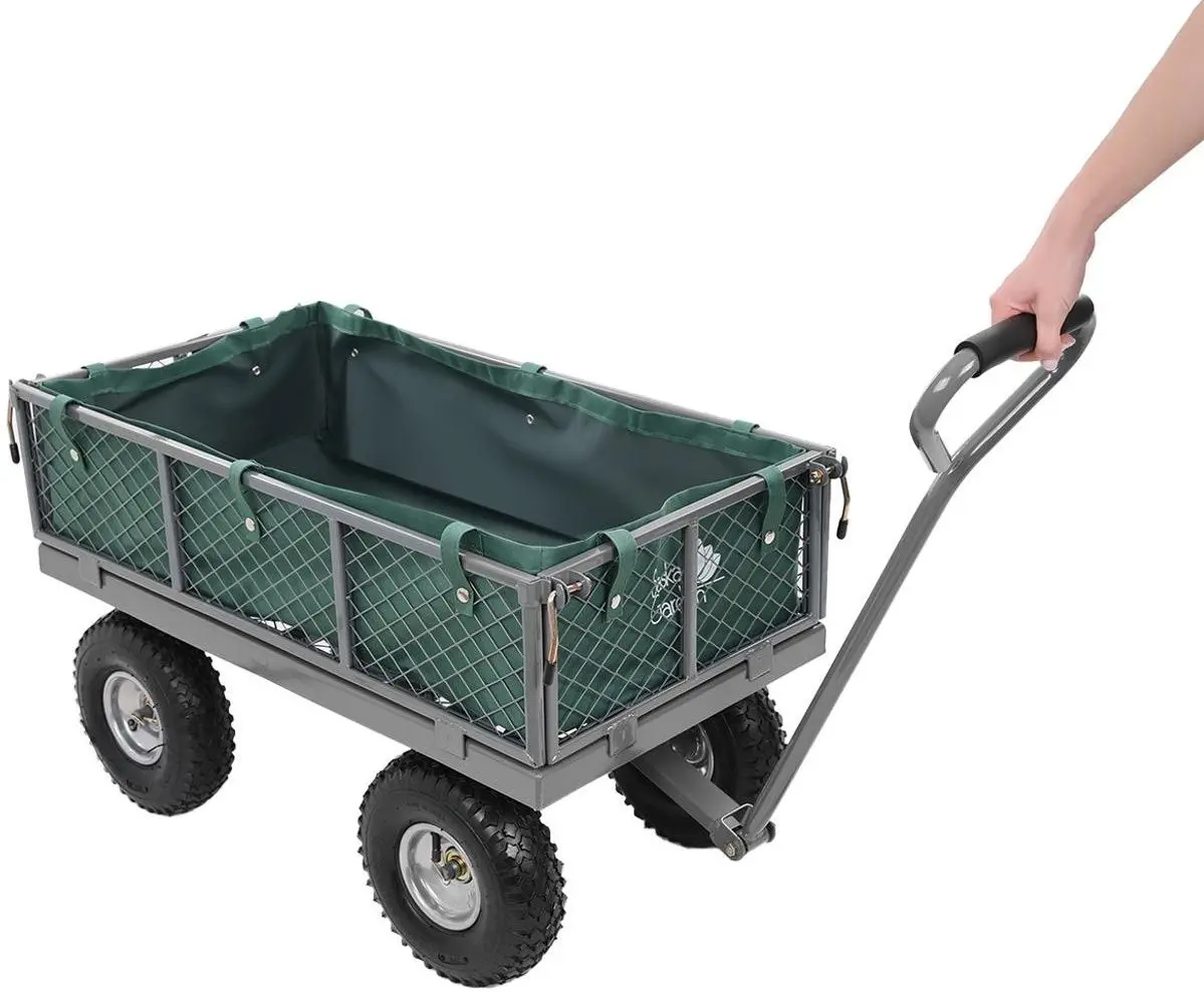 Carucior de gradina Saska Garden 1060743 (Green)