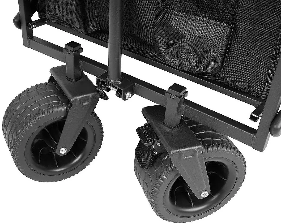 Carucior de gradina Enero Camp 1056081 (Black)