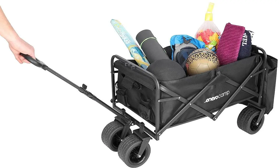 Carucior de gradina Enero Camp 1056081 (Black)