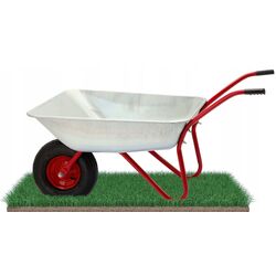 Carucior de gradina GardenLine HAT0633 (Inox/Red) Thumb