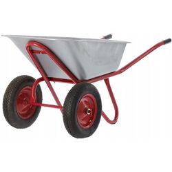 Carucior de gradina GardenLine HAT0671 (Inox/Red)