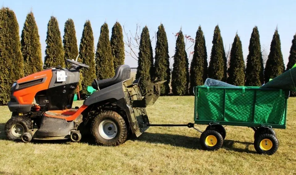 Carucior de gradina GardenLine WOZ0108G (Green/Black)