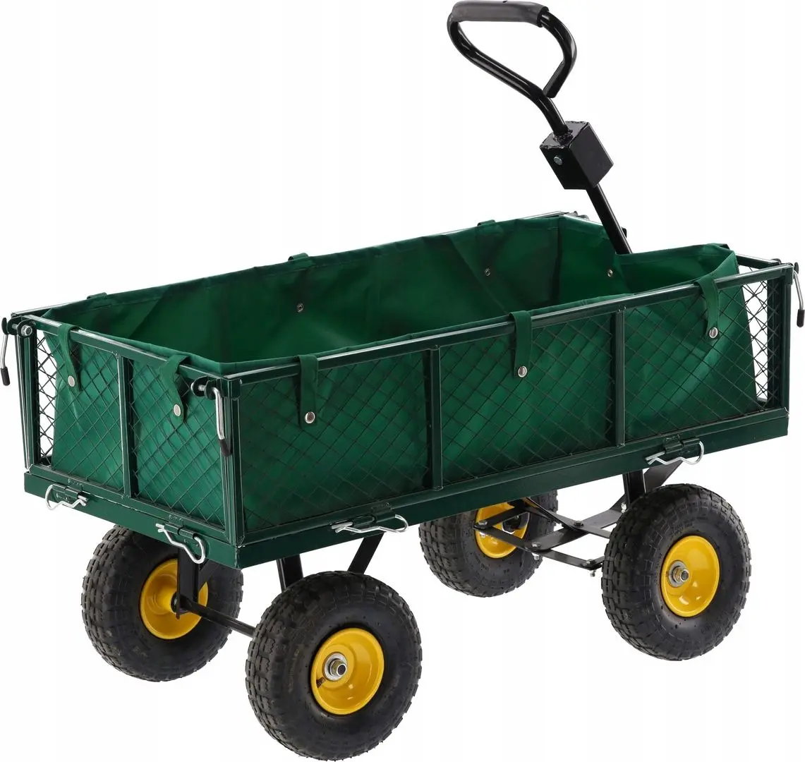 Садовая тележка GardenLine WOZ6841 (Green/Black)