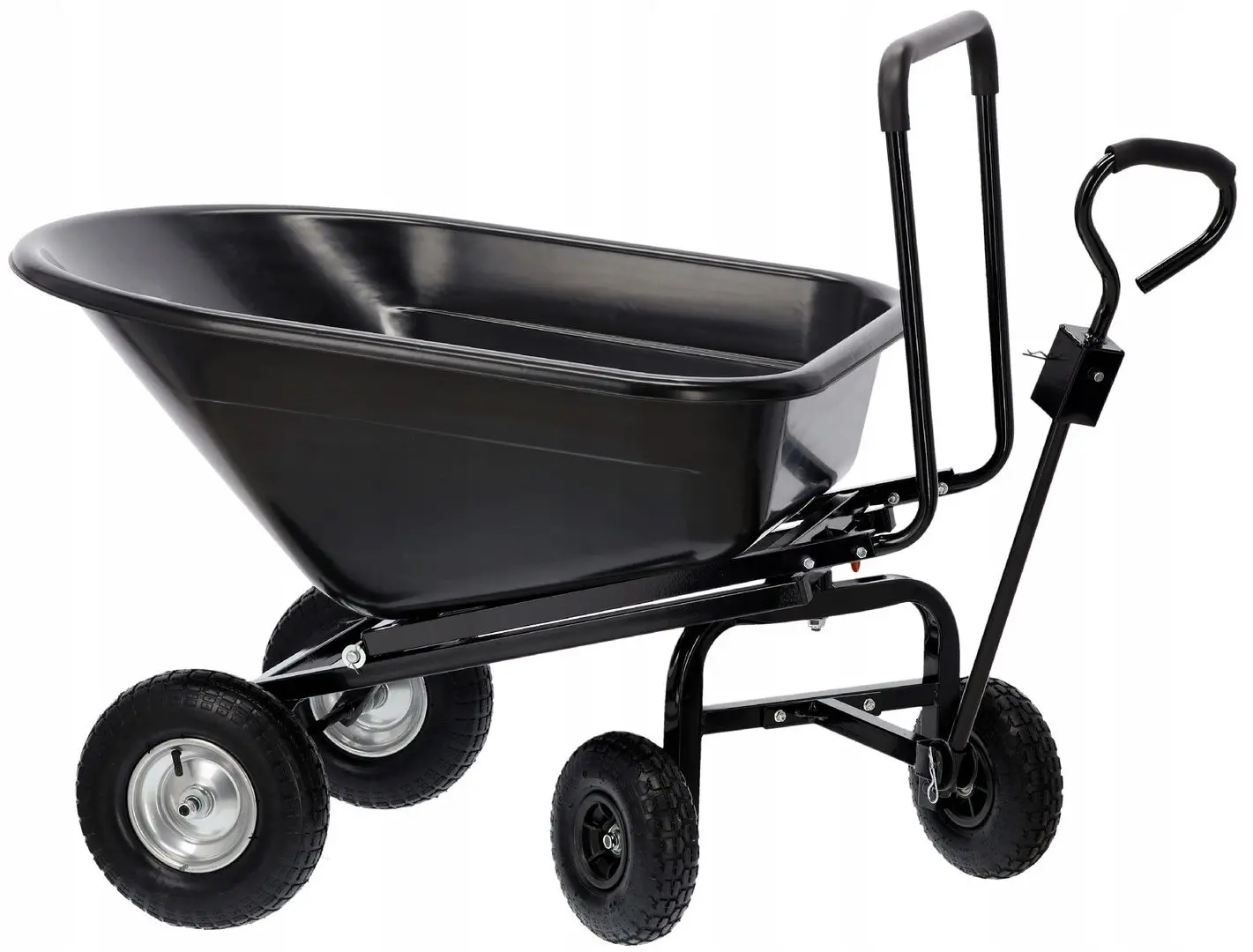 Садовая тележка-самосвал GardenLine REA7385 (Black)