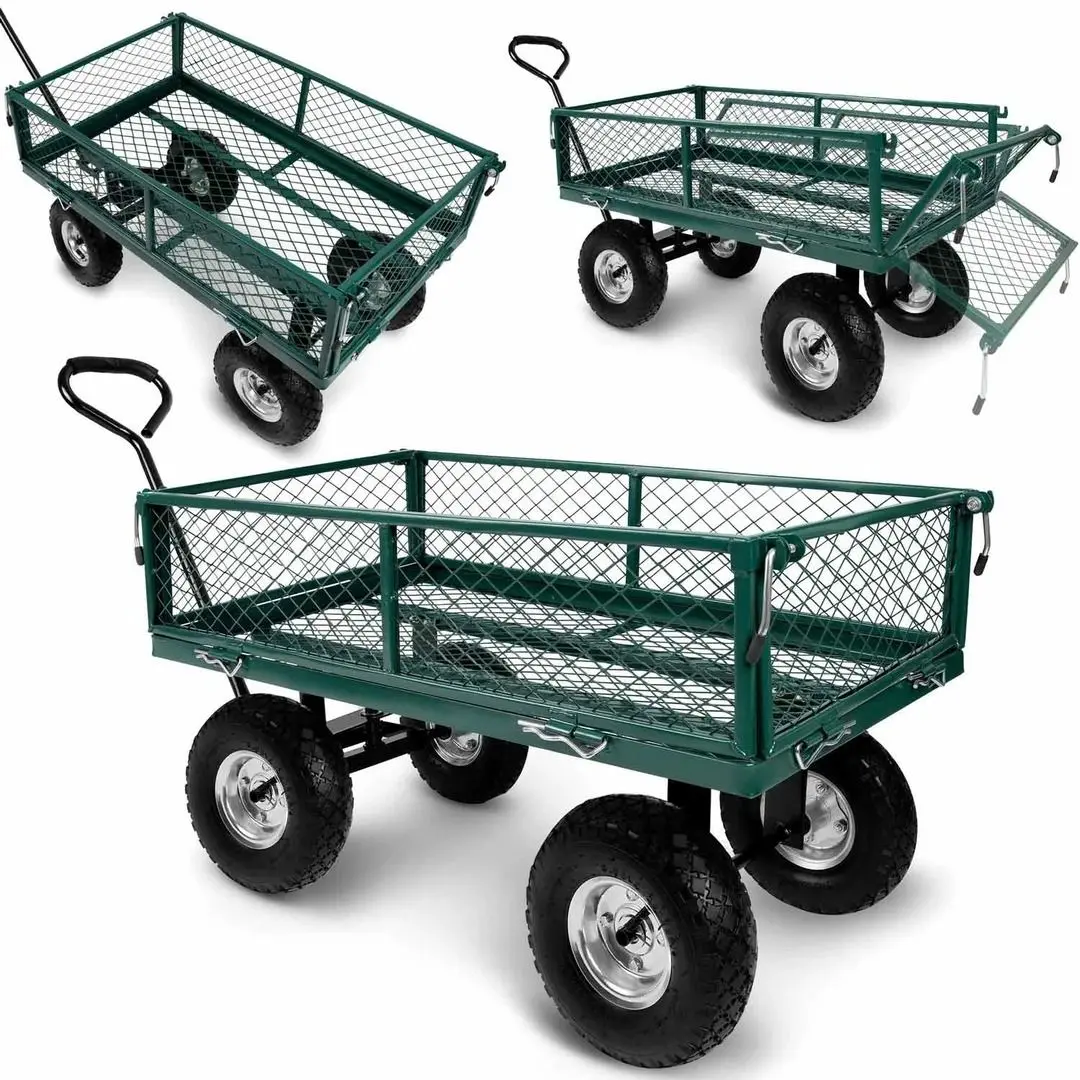 Carucior de gradina Humberg HM-502 550200 100L (Dark Green)