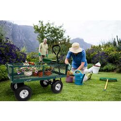 Carucior de gradina Humberg HM-502 550200 100L (Dark Green) Thumb