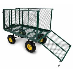 Садовая тележка Humberg HM-503 550300 250L (Green) Thumb