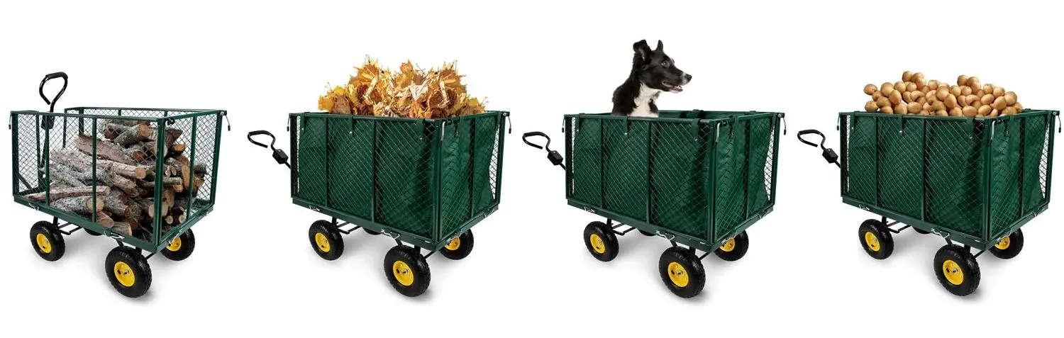 Садовая тележка Humberg HM-503 550300 250L (Green) - 9