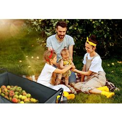 Садовая тележка Humberg HM-504 550400 100L (Gray) Thumb