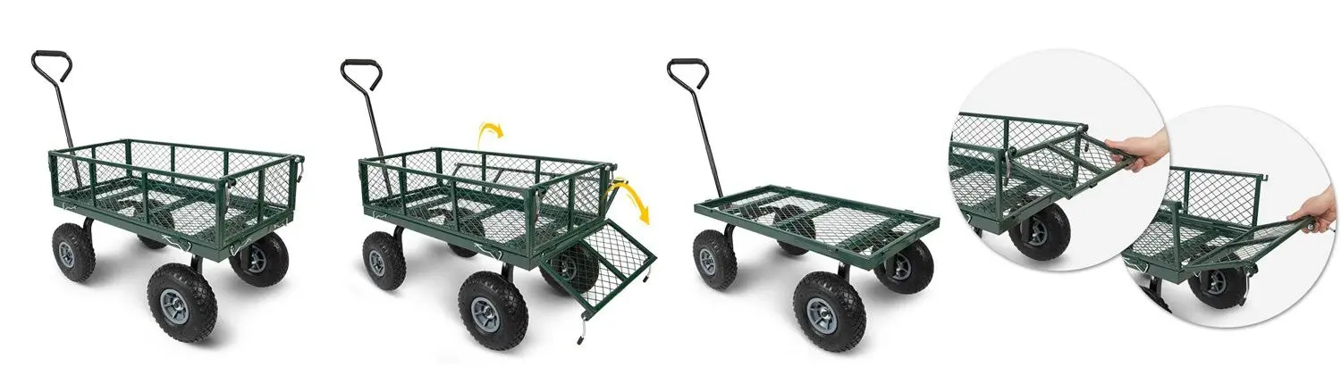 Carucior de gradina Humberg HM-509 (Green)