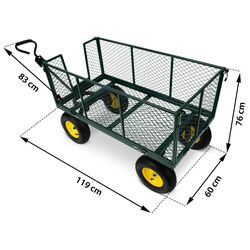 Carucior de gradina Humberg HM-510 (Green) Thumb