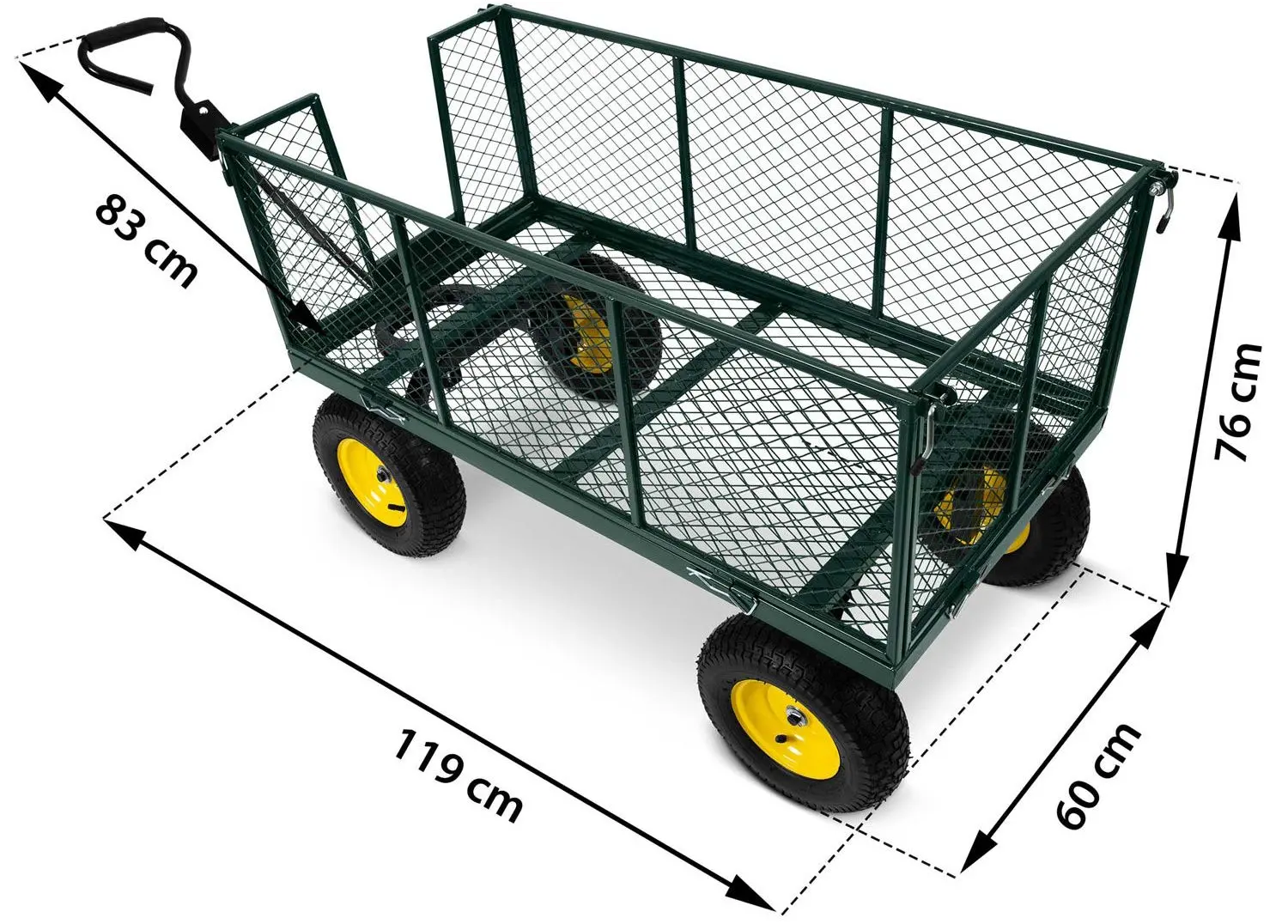 Carucior de gradina Humberg HM-510 (Green)
