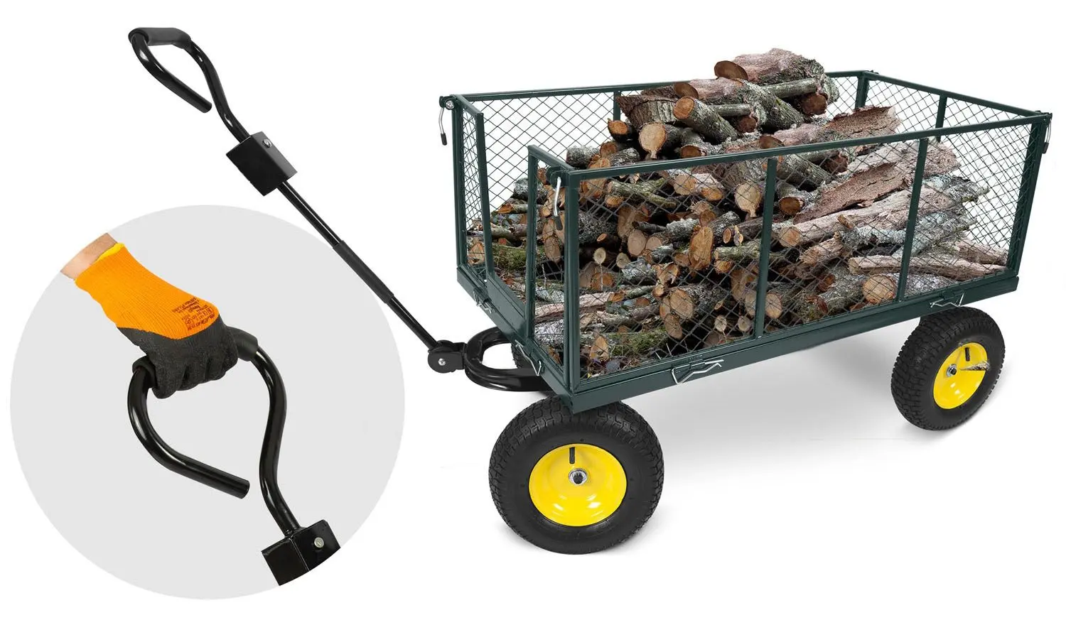 Carucior de gradina Humberg HM-510 (Green)