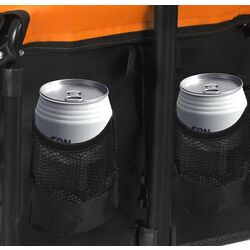 Carucior de gradina Humberg HM-513 (Black/Orange) Thumb