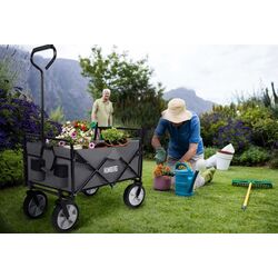 Cărucior de grădină Humberg HM-514 (Grey/Black) Thumb