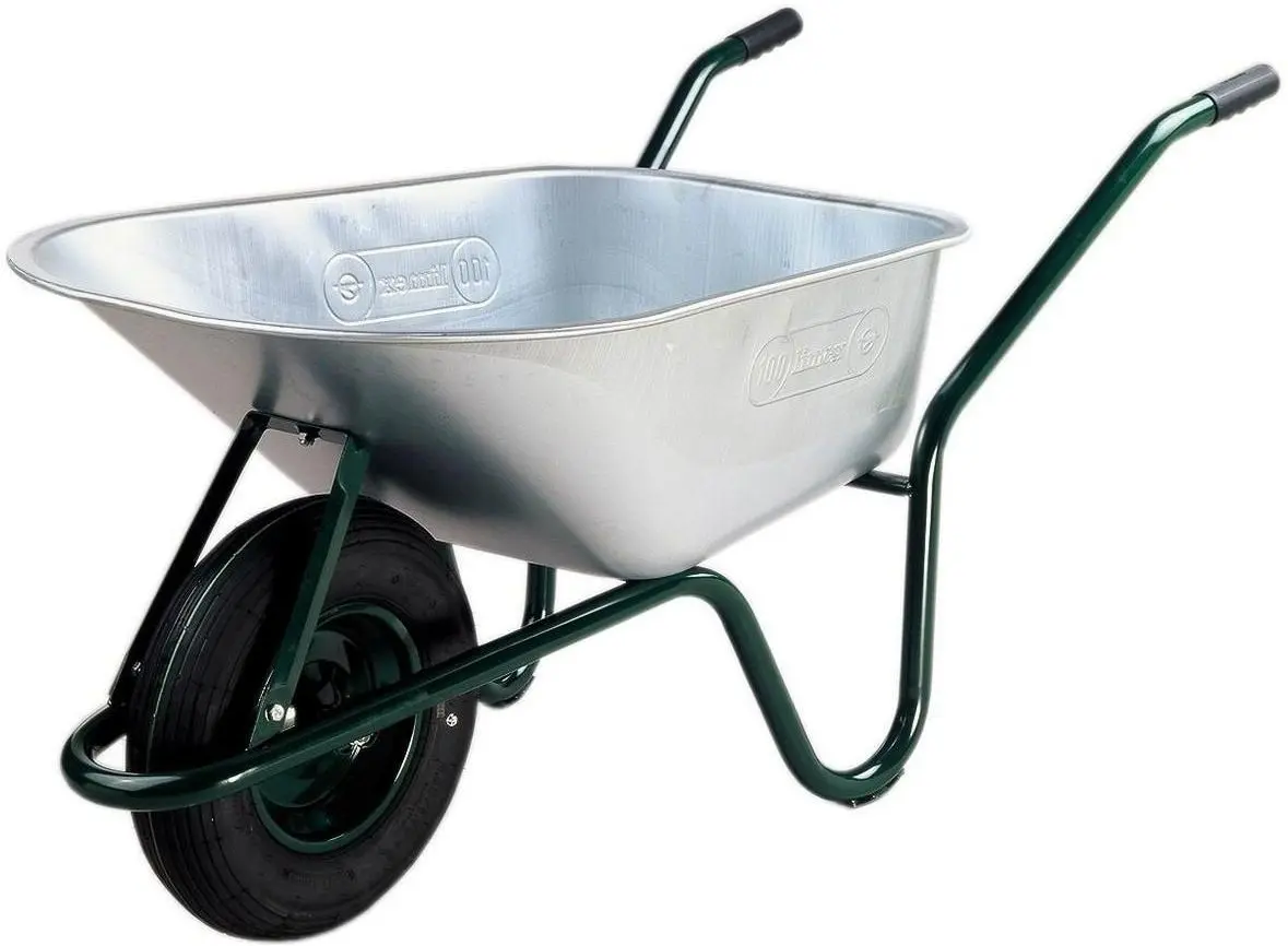 Садовая тачка Limex Standart 100L (Inox)