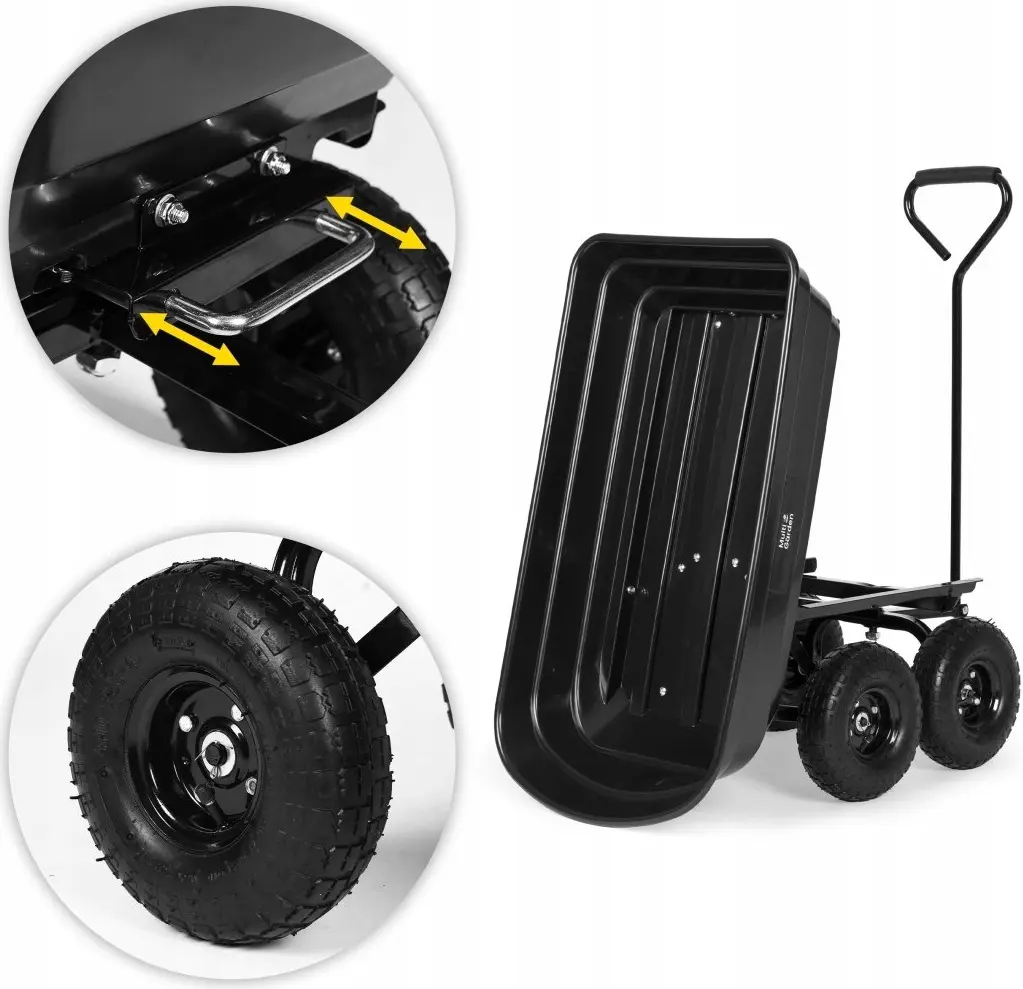 Садовая тачка Multi Garden 1015 (Black)