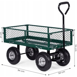 Садовая тачка Multi Garden 1017 (Green) Thumb