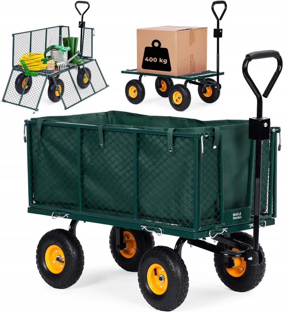Carucior de gradina Multi Garden 1018 (Green)