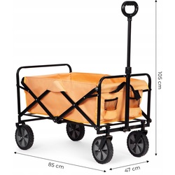 Carucior de gradina MultiGarden BP-025 (Orange) Thumb