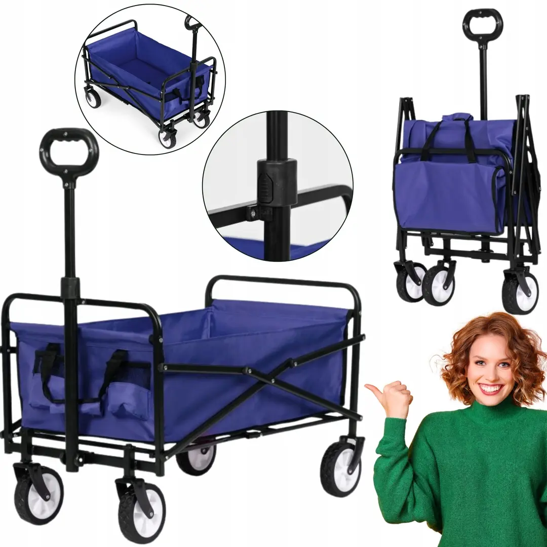 Carucior de gradina MultiGarden TC-005 (Blue)