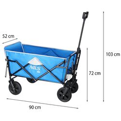 Садовая тележка Nils Camp NC1606 (Blue) Thumb