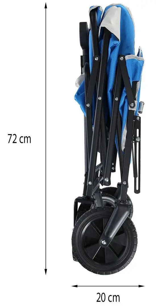 Садовая тележка Nils Camp NC1606 (Blue)