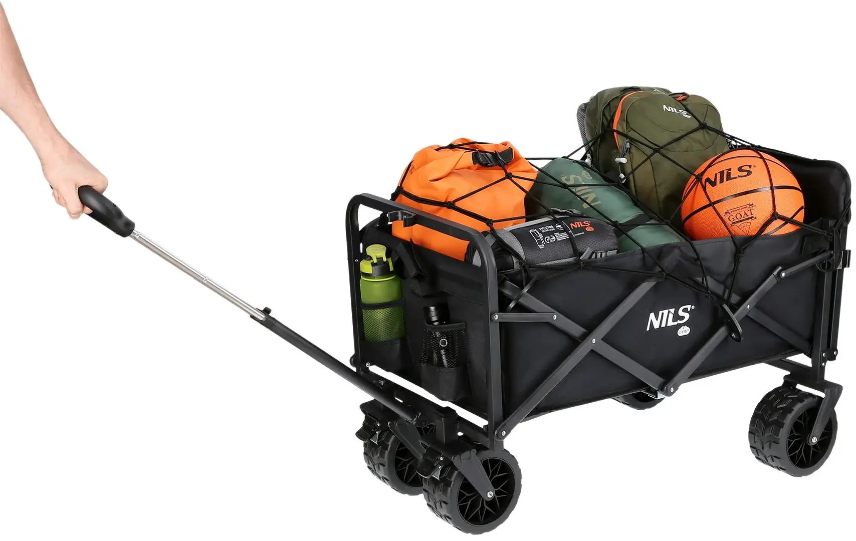 Carucior de gradina Nils Camp NC1608 (Black)