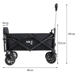 Carucior de gradina Nils Camp NC1608 (Black) Thumb