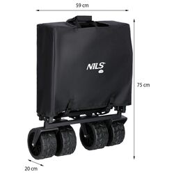 Carucior de gradina Nils Camp NC1608 (Black) Thumb