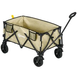 Carucior Outsunny 84H-131V00KK (Kaki)