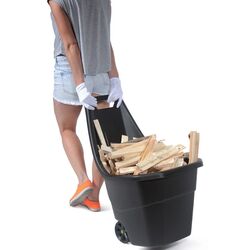 Roaba de gradina Prosperplast Load&Go 55L (Black) Thumb