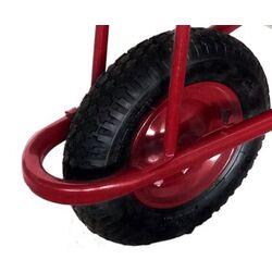 Садовая тачка Chomik HAT0640 (Inox/Red) Thumb