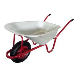 Carucior de gradina Chomik HAT0640 (Inox/Red)