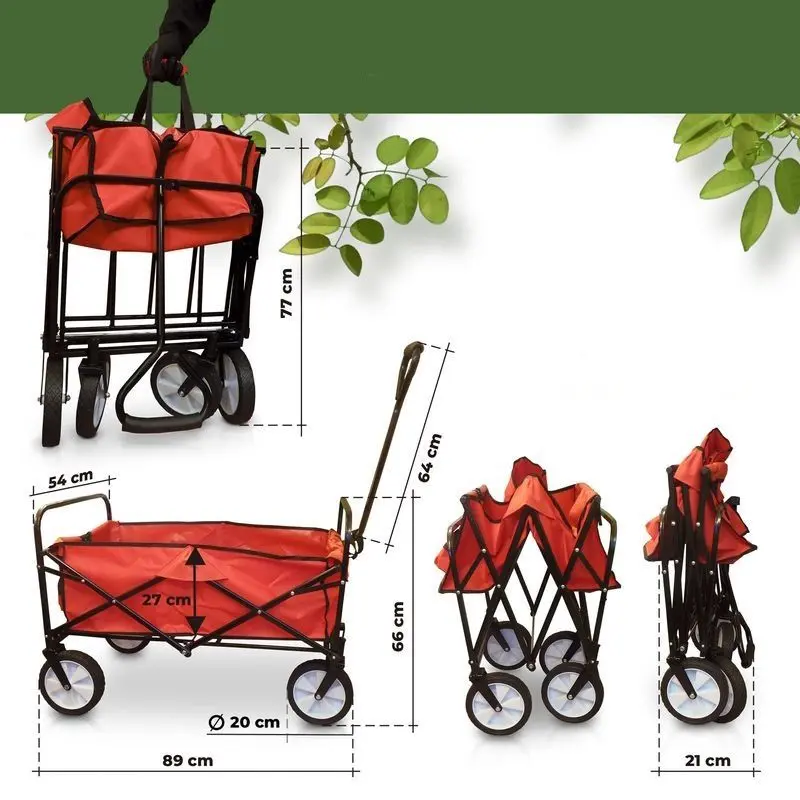 Садовая тележка Strend Pro 2161602 (Red)