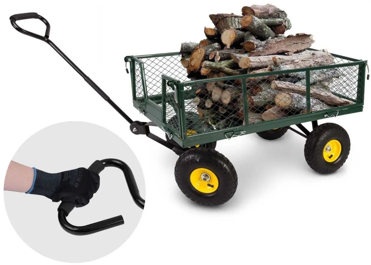 Садовая тележка Strend Pro 841 80L (Dark Green) - 2