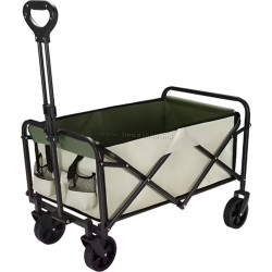 Carucior de gradina Tempo Kondela Karil (Beige/Green/Black)