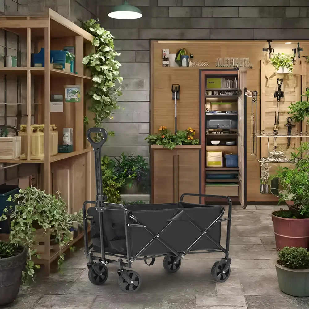 Carucior de gradina Tempo Kondela Karil (Black)