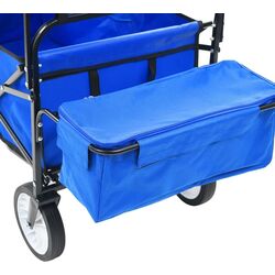 Carucior de gradina VidaXL 147590 (Blue) Thumb