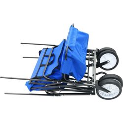 Carucior de gradina VidaXL 147590 (Blue) Thumb